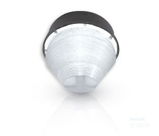 Durable long life induction fixture available with 1 lamp QL Induction technology.